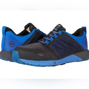 Timberland Pro Day One Safety Low Composite Safety Toe Women’s Black/Blue sz 5.5